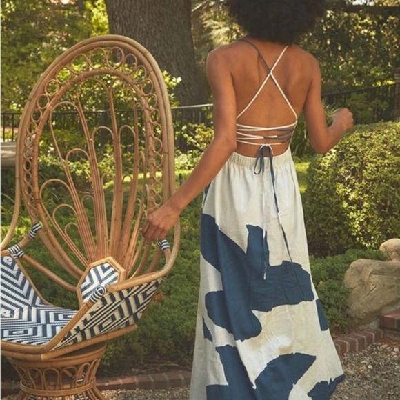 New Anthropologie The Odells V-Neck Midi Dress
Size S new with out tag - Picture 7 of 9